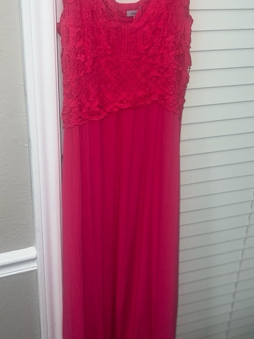Pink Embellished Maxi Dress